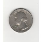 Квотер (25 центов) США 1965 б/б Лот 8307