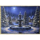 Открытка новогодняя чистая 10х15 см.