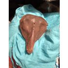 Сиденье для велосипеда, кожаное