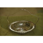 Ваза серебрением (  диаметр 13 см , высота 11 см  )