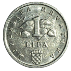 Хорватия 1 липа, 1993 [AUNC]