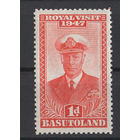 Басутоленд / Basutoland 1947 ** Адмирал Король Георг VI (Альберт Фредерик Артур Георг), Король Соединённого Королевства и доминионов Британского Содружества, последний император Индии