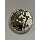 Беларусь 20 рублей 2008 Олимпийские игры 2010 Фигурное катание Серебро Ag925