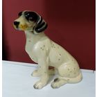 Статуэтка фарфоровая "Собака" 70-е годы Европа. Высота 25 см.