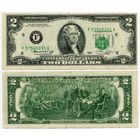 США. 2 доллара (образца 1976 года, F, Джорджия, P461)