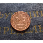 1 пфенниг 1976 (F) Германия ФРГ #04