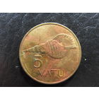 Вануату. 5 вату.1990. С 20 копеек. Распродажа коллекции. Смотрите другие лоты.