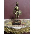 Статуэтка рыцарь, Европа, латунь, много лотов с рубля