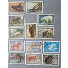 СССР охраняйте полезных животных 13шт 1961г