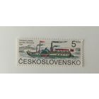 Чехословакия 1991. Весло пароход Богемия. Полная серия