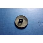 Пуговица с кованным ушком в красивой темной патине