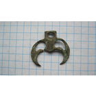 Древняя привеска. Бронза.