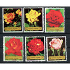 Фуджейра - 1972 - Розы - [Mi. 1251-1256] - полная серия - 6 марок. MNH.