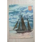 Лига обороны страны. Флагманская яхта "Генерал Заруский"; изд. Польша.