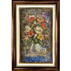 Чернобрисов В.Ф. Патриарх авангарда Беларуси."Натюрморт",1993г. ДВП, масло.42х62,5см.