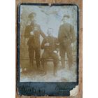 Фото военных РИА. Георгиевский кавалер. До 1917 г. 10.5х16.5 см.