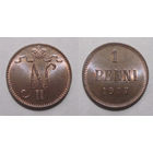 1 пенни 1907 UNC