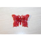 Пластиковая брошь "Бабочка", времён СССР, размер 6*4.5 см.