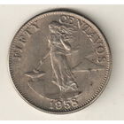 Филиппины 50 сентаво 1958