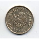 КИПРСКАЯ РЕСПУБЛИКА. 2 ЦЕНТА  1985