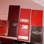 7 папок  ЮБИЛЯРУ для грамот поздравления (дач)