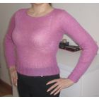 Красивая махеровая кофта