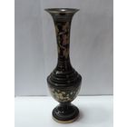 Ваза. Высота 25.5 см. Индия 70-е годы. Латунь. Не использованная.