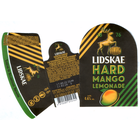 Этикетка пива YARD mango Лидский ПЗ б/у Т758