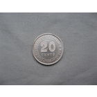 Малайя 20 центов 1939 год  Георг VI от 1 рубля без минимальной цены