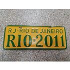 Автомобильный номер Rio De Janeiro