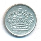 Швеция 10 эре 1961 года Ag _состояние VF