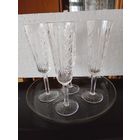 Бокалы 19см хрустальСССР