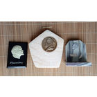 Лениниана No7. Три барельефа В.И.Ленин на мраморе.