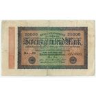Германия 20 000 марок 1923 год.