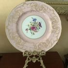 Тарелка Букет розовая глазурь Англия Royal Worcester винтаж