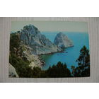 1975; Крым. Симеиз. Скала Дива; чистая (изд. "Радзянска Украiна").