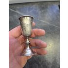 Старинная серебряная рюмка