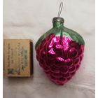 Елочная игрушка ягода, Малина, каталог Культигрушка 50-60 гг