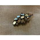 Брошь Веточка люцит Англия 60-е