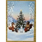 Открытка для посткроссинга чистая 10х15 см. (на тонкой бумаге)