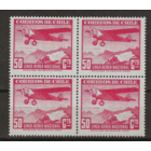 Чили 1943  авиапочта самолет и горы 50c MNH