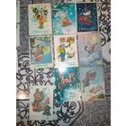 Открытки СССР Зарубин подписанные