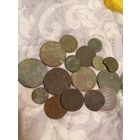 Большая куча монет Российской Империи