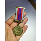 За вклад в обеспечении правопорядка.