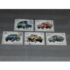 СССР 1986 Грузовые Автомобили. Полная серия 5 марок