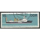 ГДР. Морские суда. Корабль "Brocken". 1982г. Mi#2711.
