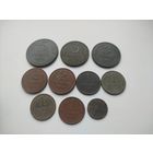 Лот медных монет СССР