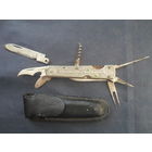 Ножик перочинный с чехлом.В ремонт.С рубля.