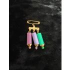 Детская брошь "Карандаши" СССР