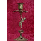 Подсвечник  латунный  20,5 см